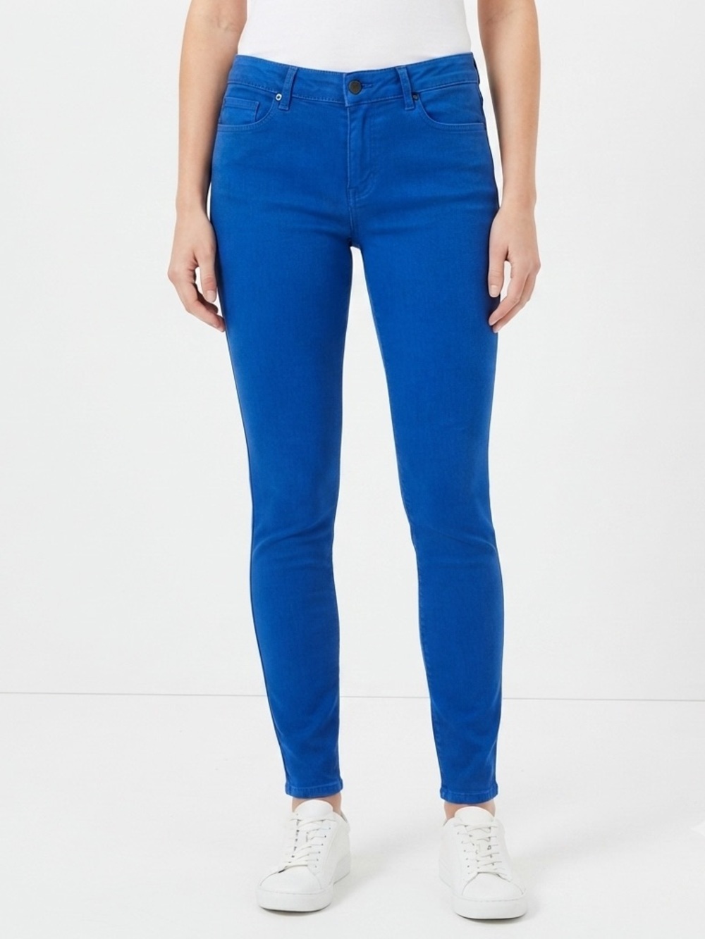 Treasure & Bond Vibrant Blue Straight Leg Jeans